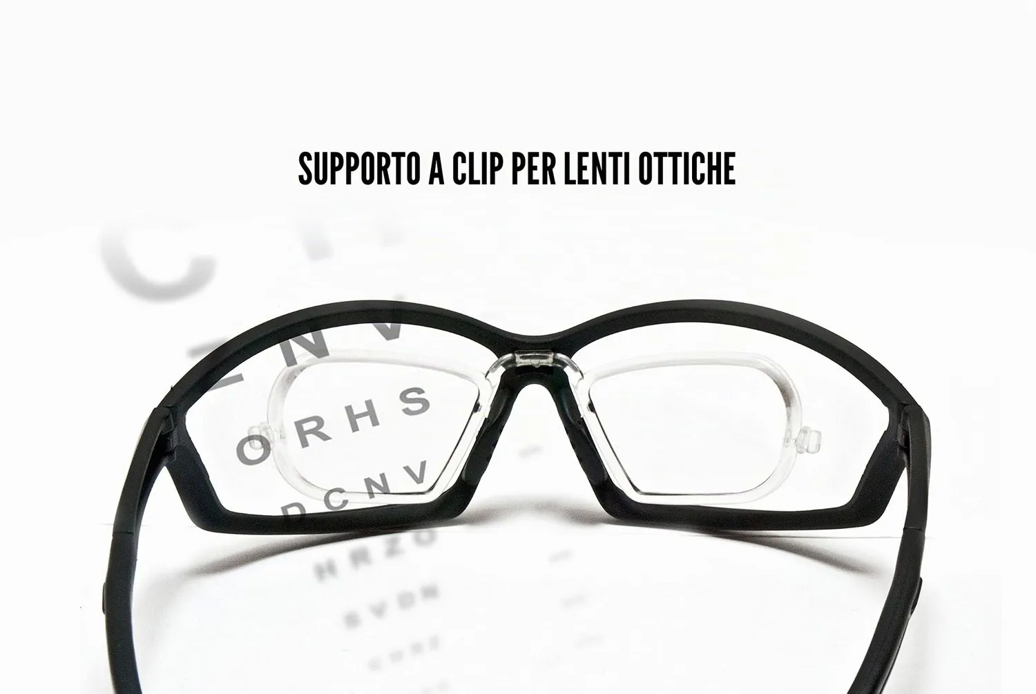 Bertoni AF100 montatura da vista sport clip ottica