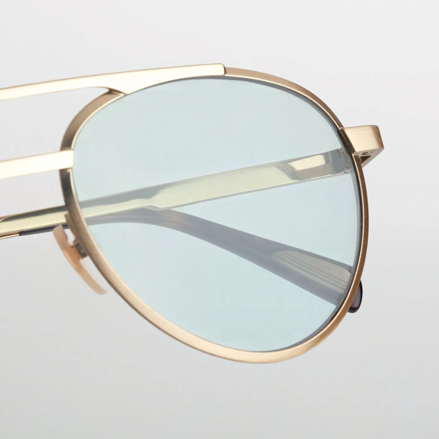 Steve McQueen Iconic Piper montatura vista gold aviator