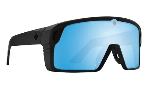 SPY Monolith occhiali da sole sportivi neri avvolgenti