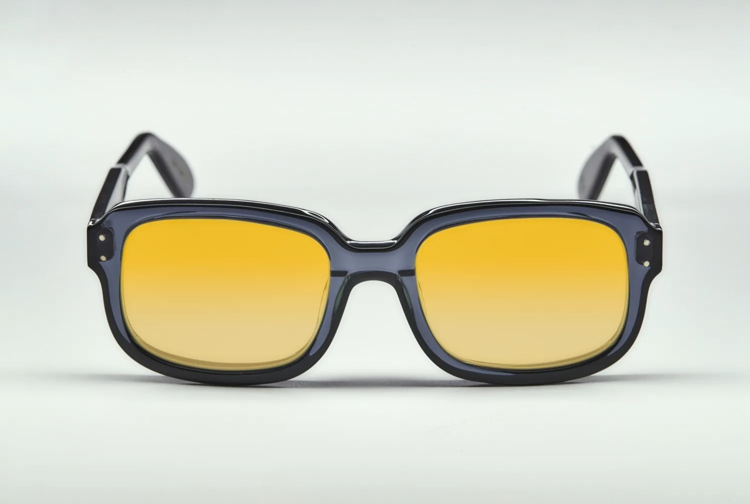 Lesca La Collection Dude occhiali da vista Grey Black acetato