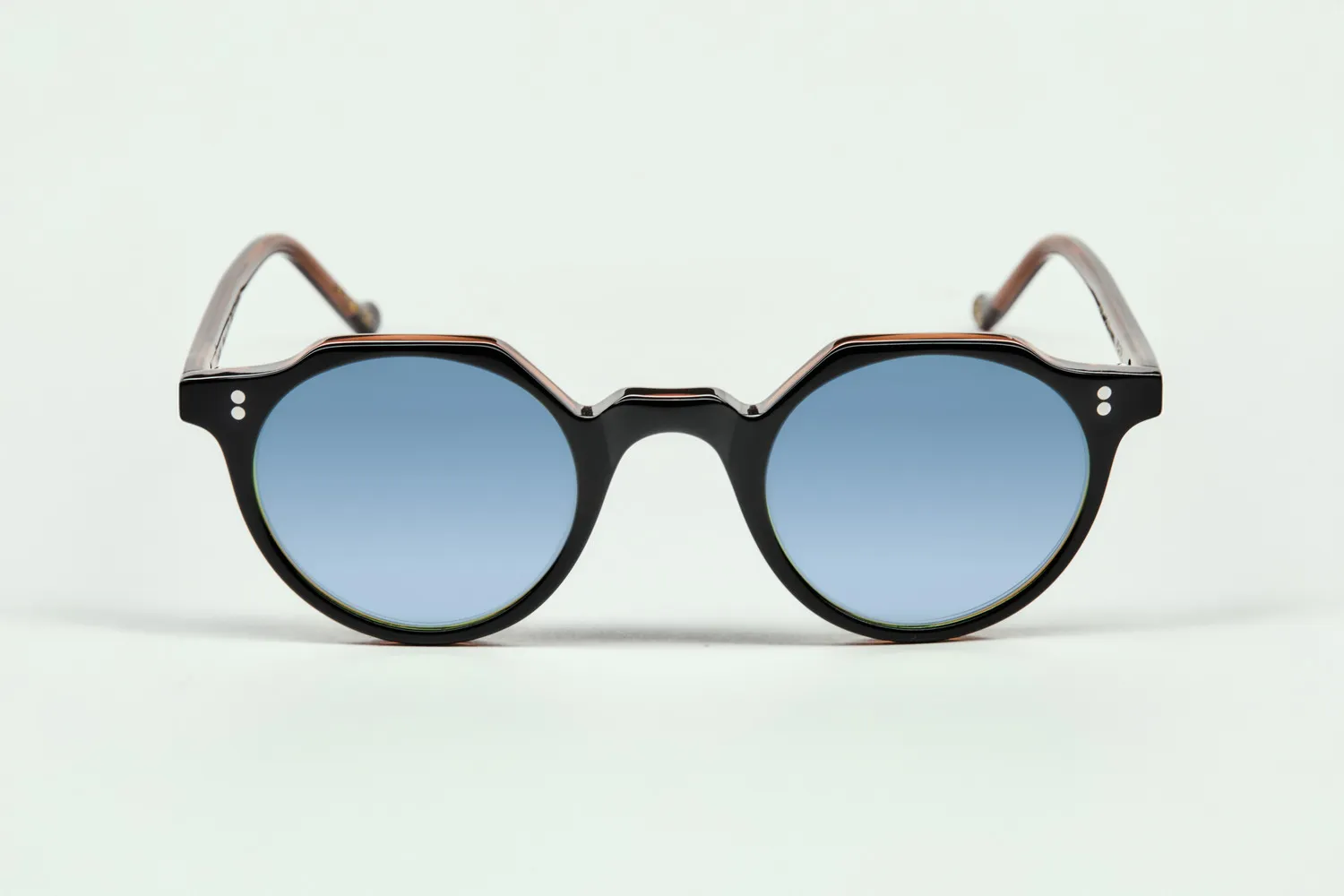 Lesca Black Edition Heri occhiali da vista nero marrone