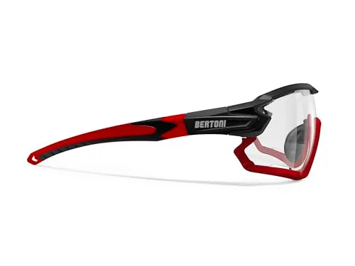 Bertoni Quasar occhiali ciclismo fotocromatici