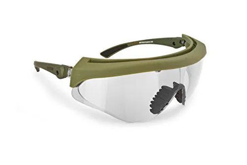 Bertoni AF869 occhiali tiro balistici verdi mimetici