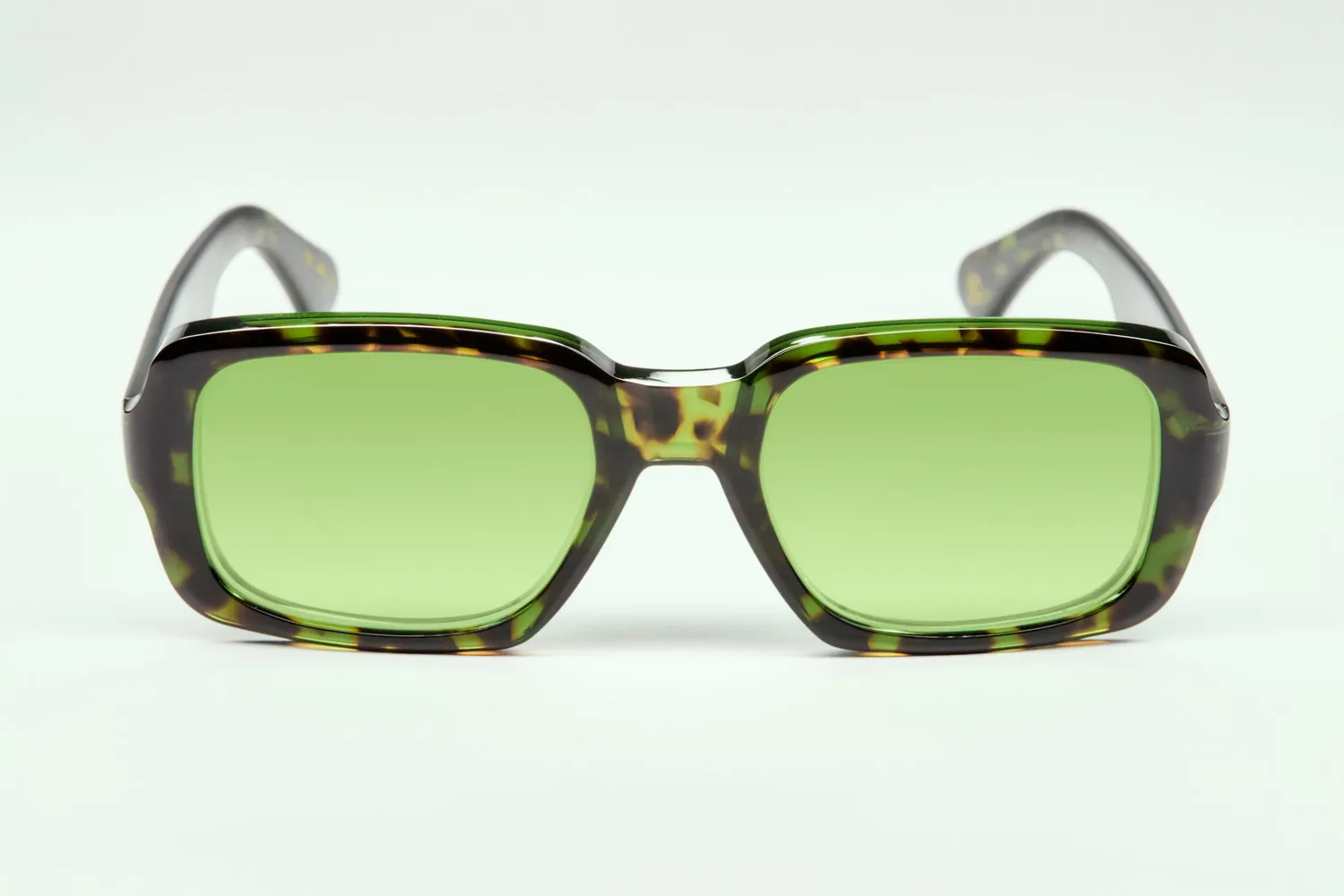 Lesca La Collection Clap occhiali da vista marbré vert acetato