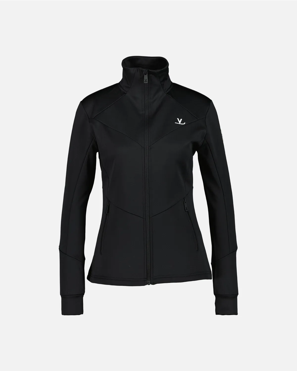 Vuarnet Husky Pile Donna Full Zip Perla Stretch