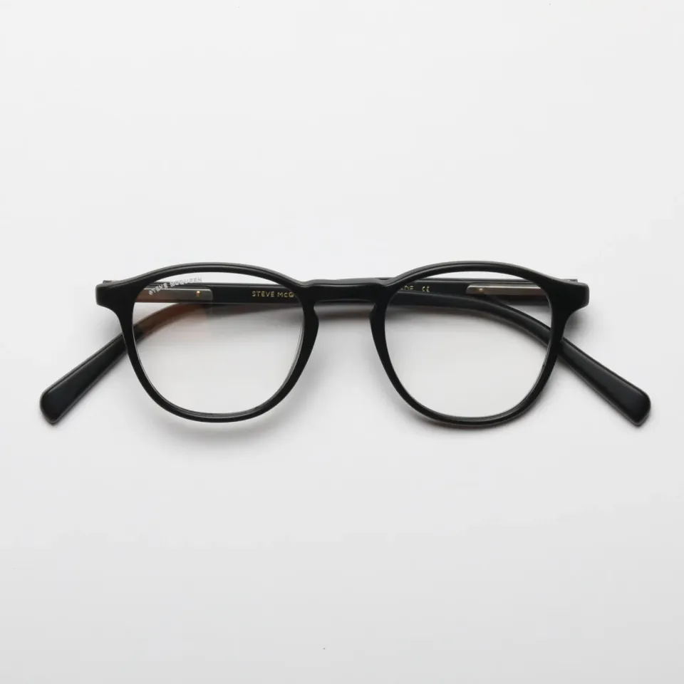 Steve McQueen Classic Palmsprings montatura vista nero liscio