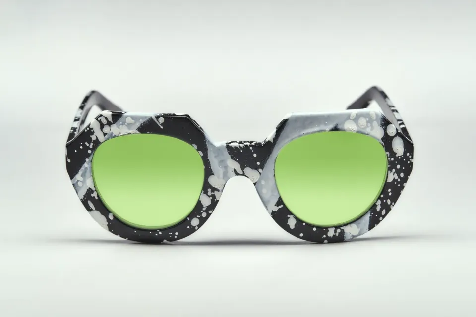 Lesca Collab Sumo by Nicolas Herbé montatura da vista acetato