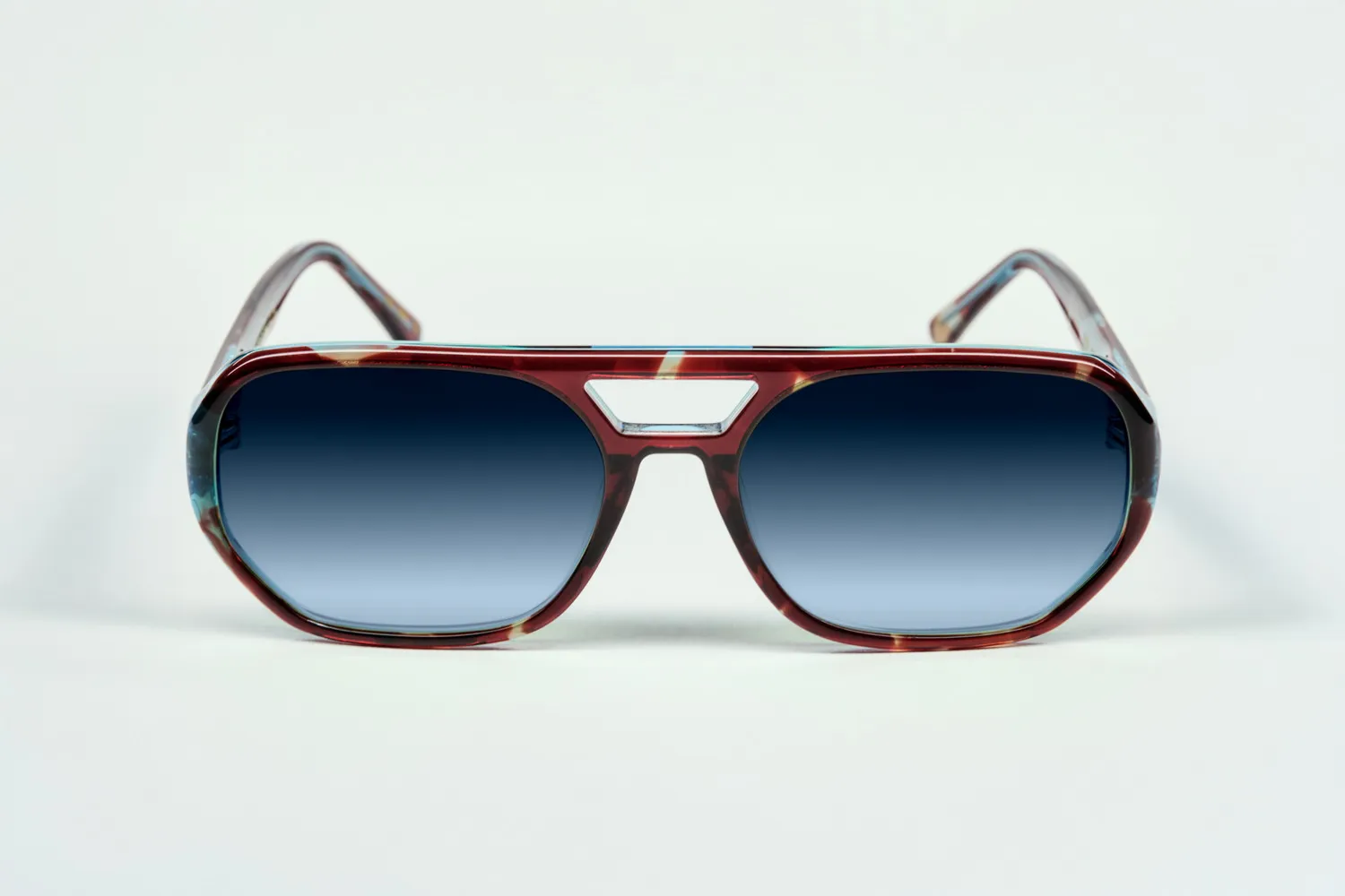 Lesca La Collection Fefe montatura Indigo Profond acetato