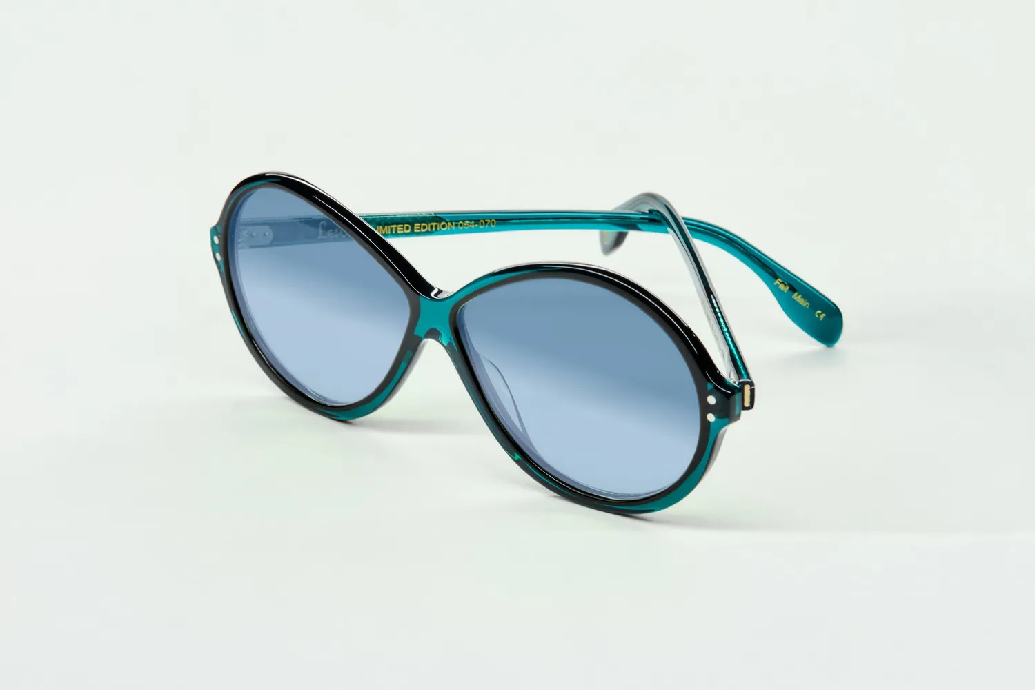 Lesca Otto occhiale sole blue lagoon