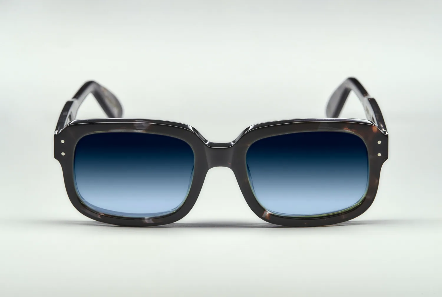 Lesca Collection Dude occhiale grigio acetato