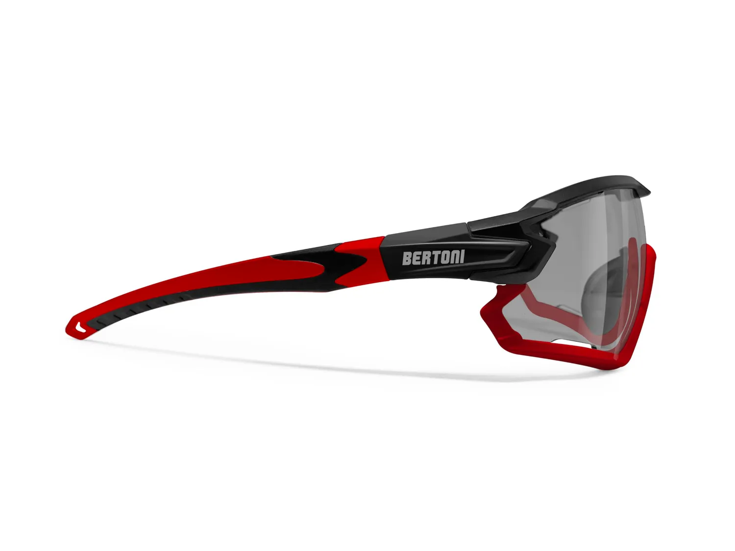 Bertoni Quasar occhiali ciclismo fotocromatici antiappannanti