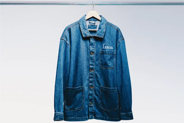 Lesca Atelier Veste giacca denim stonewashed S M L