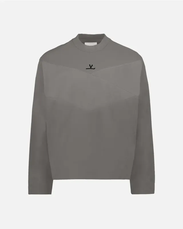 Vuarnet Technical maglia manica lunga nero grigio