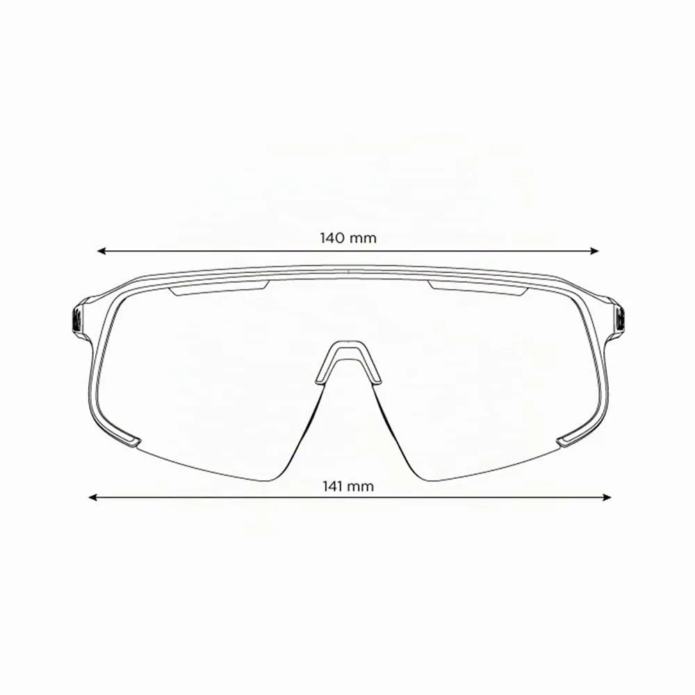 Bollé Speedchaser occhiali ciclismo nero TNS Ice M