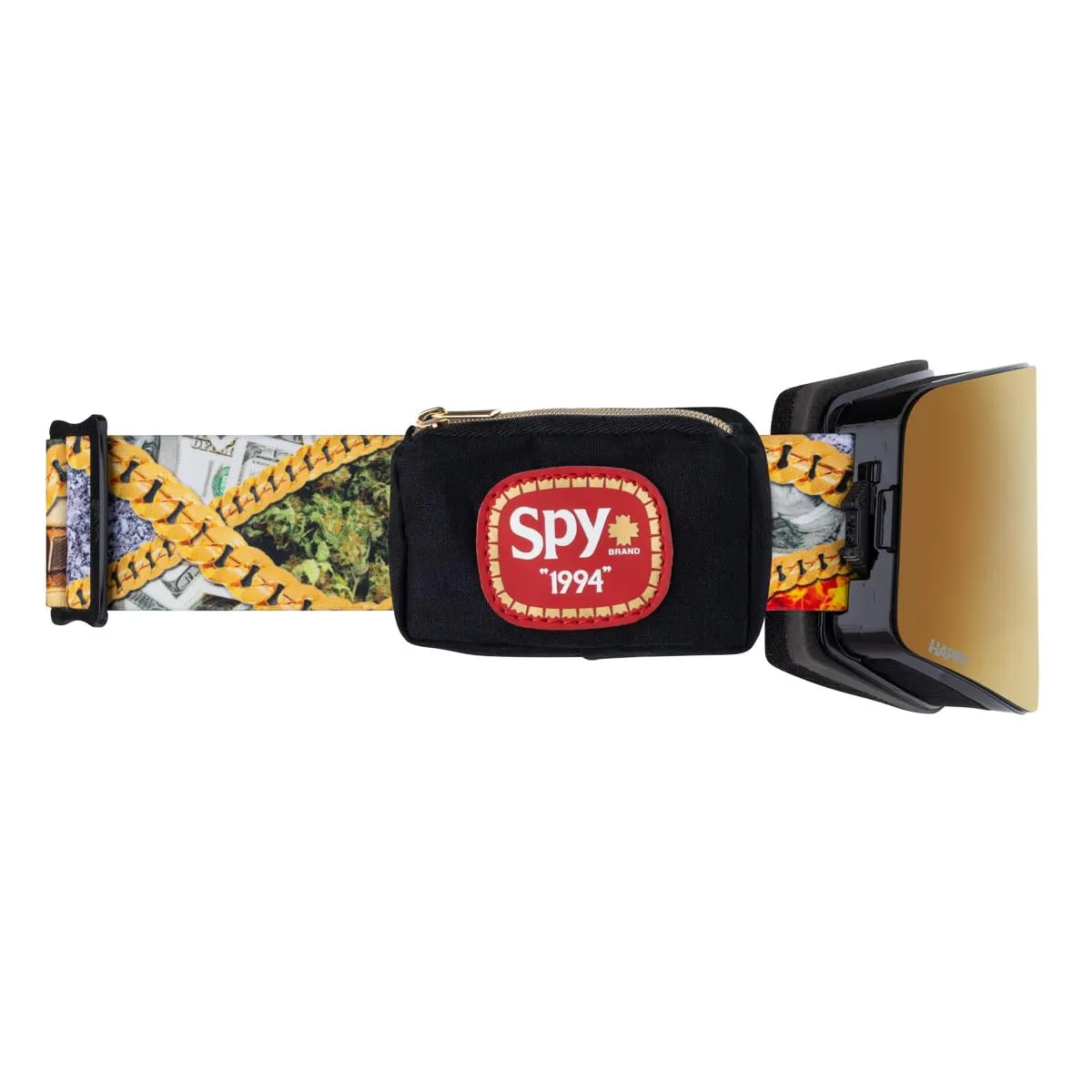 SPY Marauder Essentials maschera sci Bronze Gold Mirror