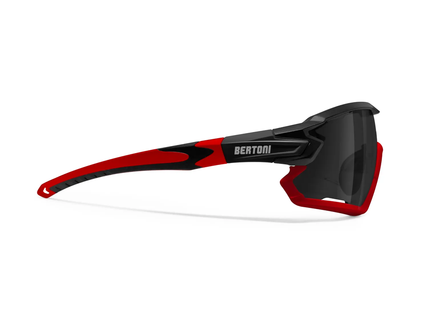 Bertoni Quasar occhiali sport polarizzati fotocromatici grigi