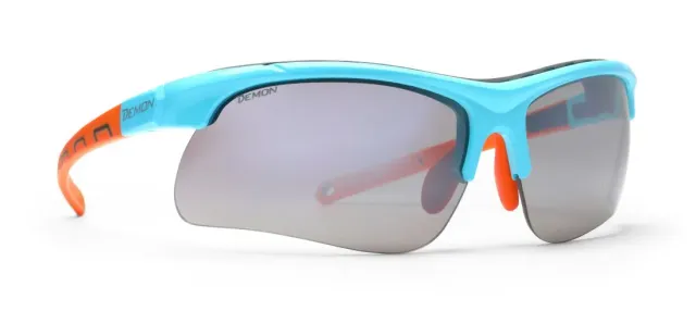 Demon Infinite Optic occhiali ciclismo DChange azzurro