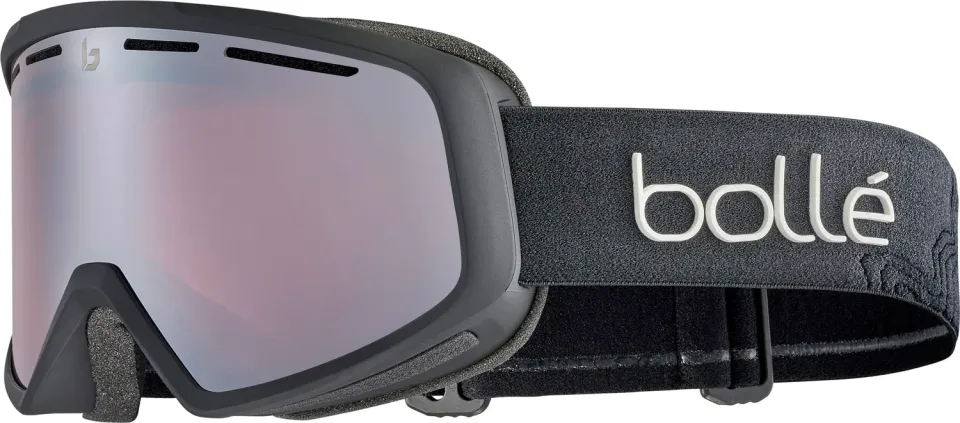 Bollé Cascade maschera da sci nero opaco Vermillon Gun Cat 2