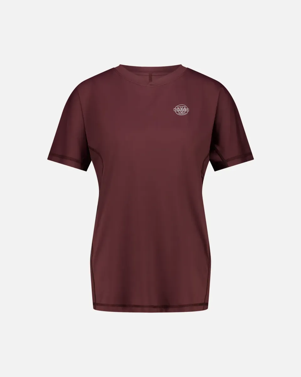 Vuarnet t-shirt tecnica donna viola UPF 50+