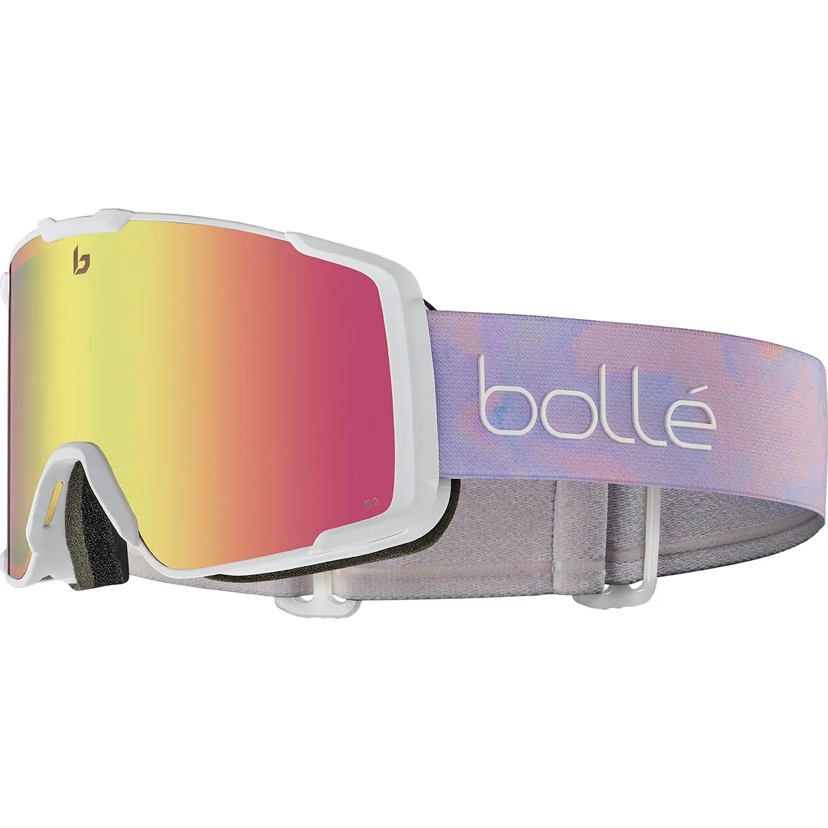 Bollé Cerro maschera sci bianco taglia M ampia