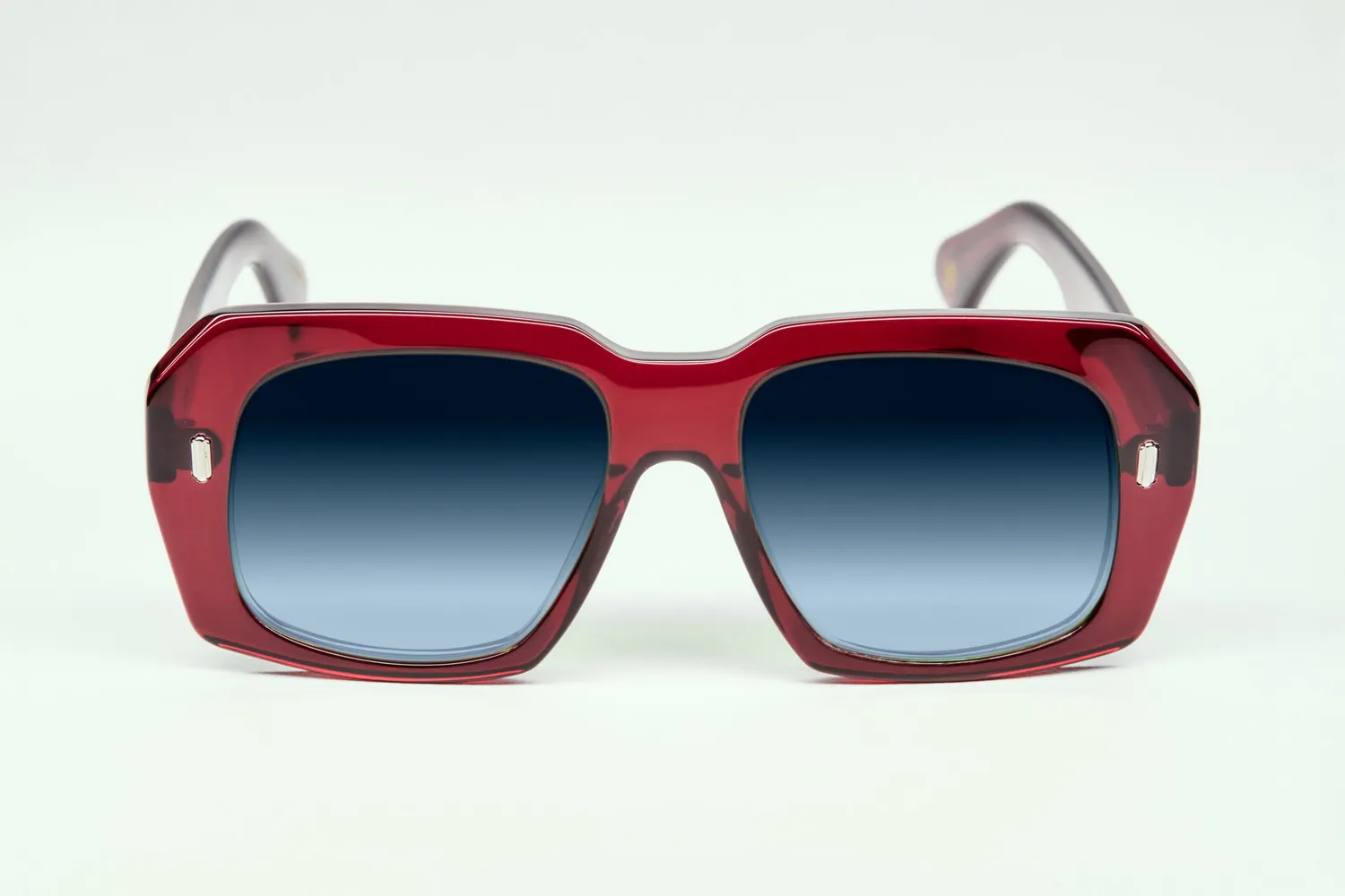 Lesca Bird Rouge Vermillon occhiali rossi sole