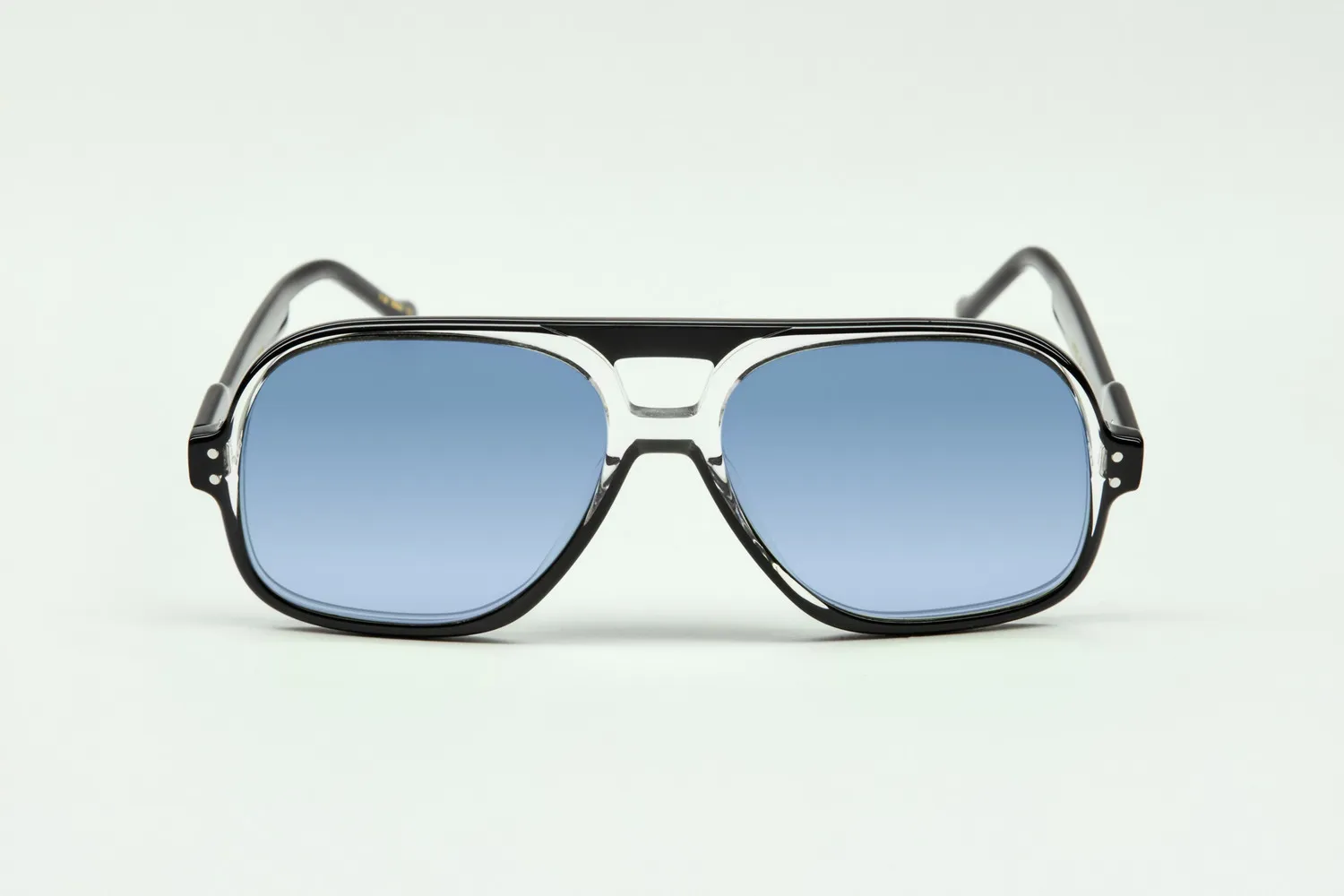 Lesca Lotus occhiale sole crystal black