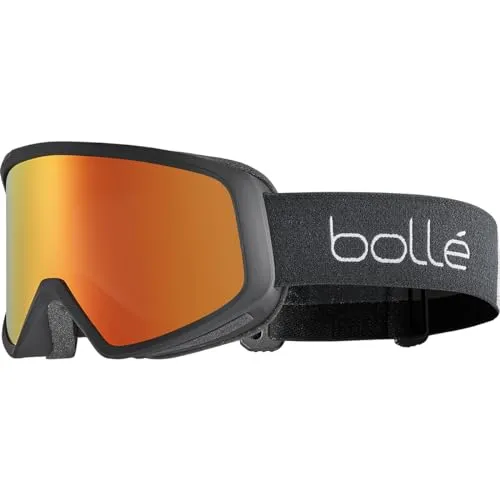 Bollé Bedrock Plus maschera sci nera OTG