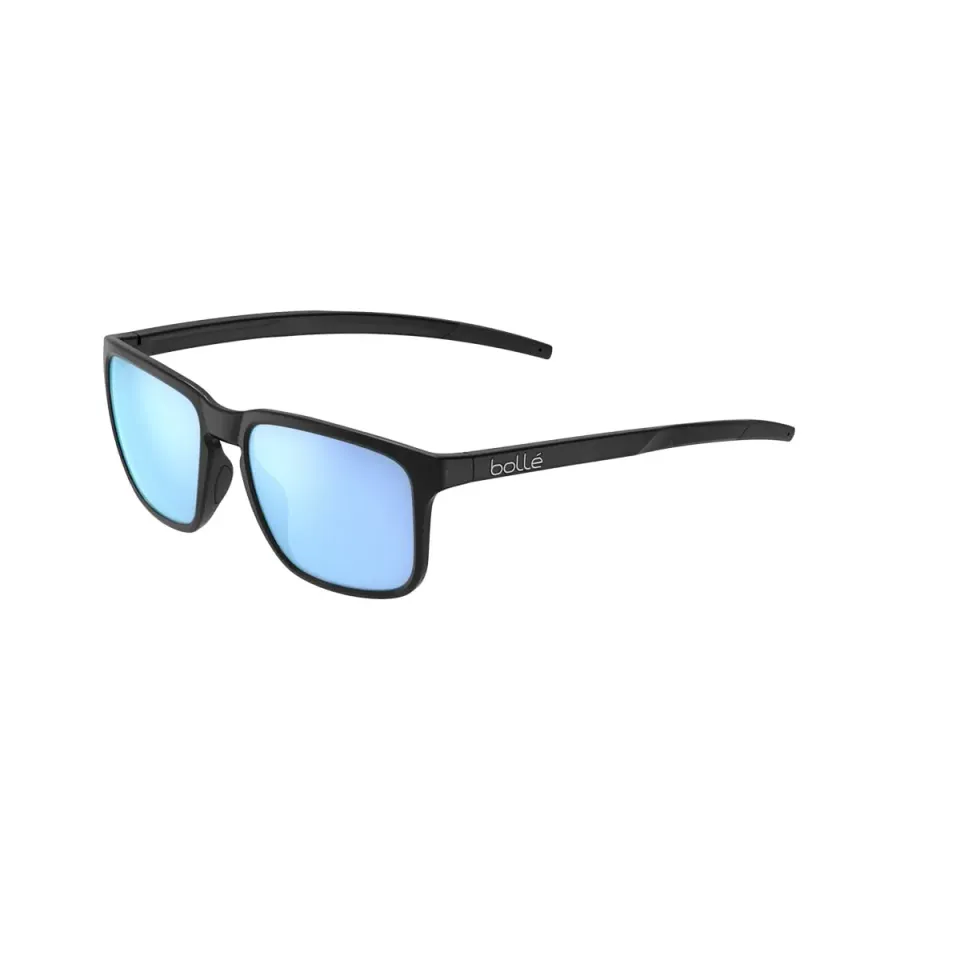 Bollé Score occhiale sole Black Matte Sky Blue polarizzato