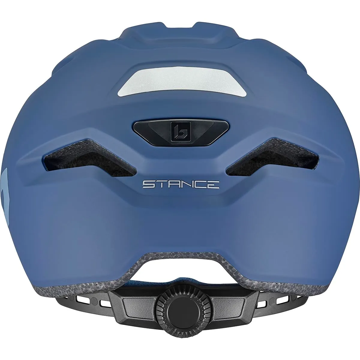 Bollé Stance Pure casco bici città blu con luce LED