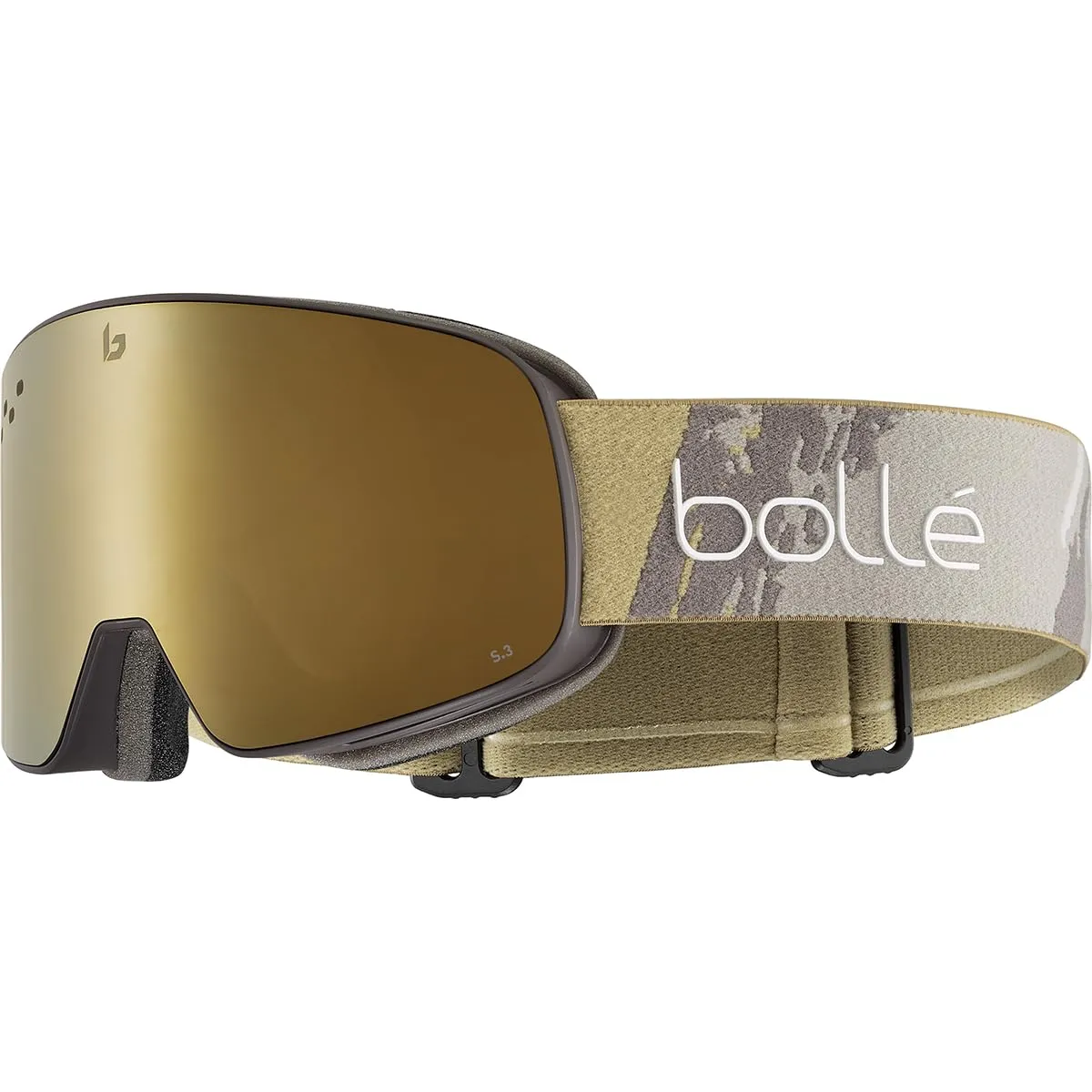 Bollé Nevada Phantom+ maschera sci nero fotocromatica polarizzata