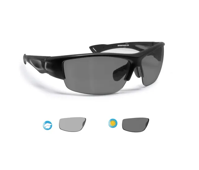 Bertoni P1001FTA occhiali ciclismo polarizzati nero