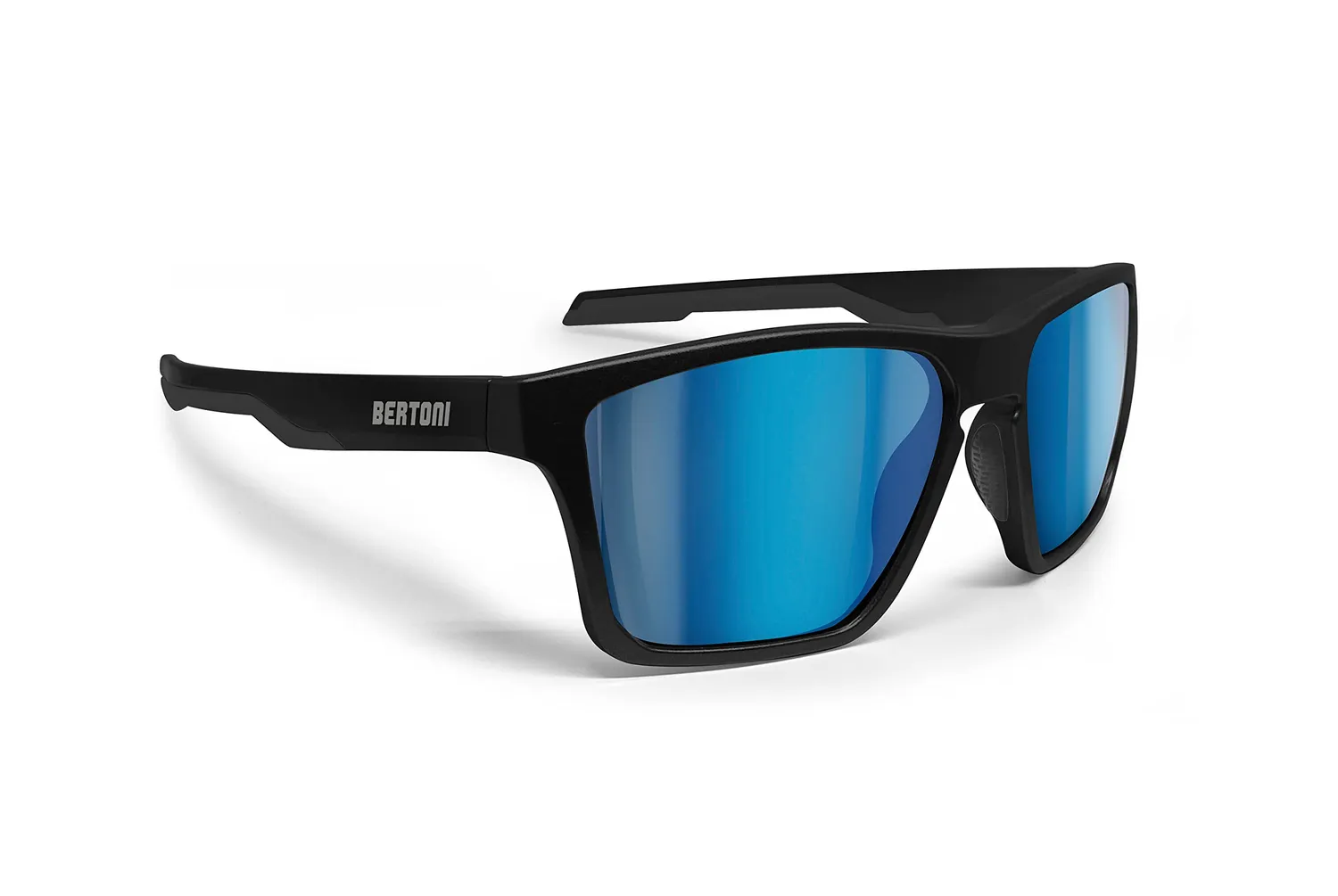 Bertoni Fulvio occhiali sport polarizzati fumo nero opaco