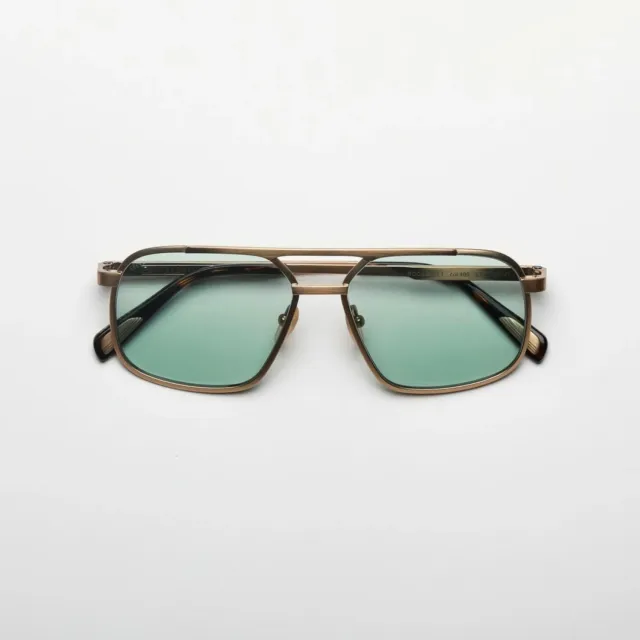 Steve McQueen Classic Roosevelt occhiale da sole gold aviatore