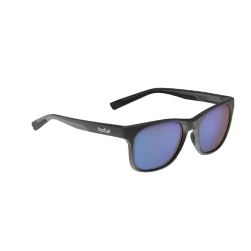 Bollé Esteem Black Matte occhiali da sole marrone blu