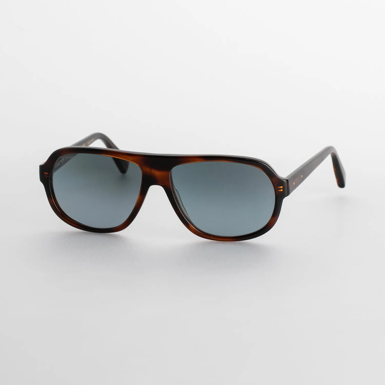 Steve McQueen Iconic Solar Racing montatura Crystal Caramel