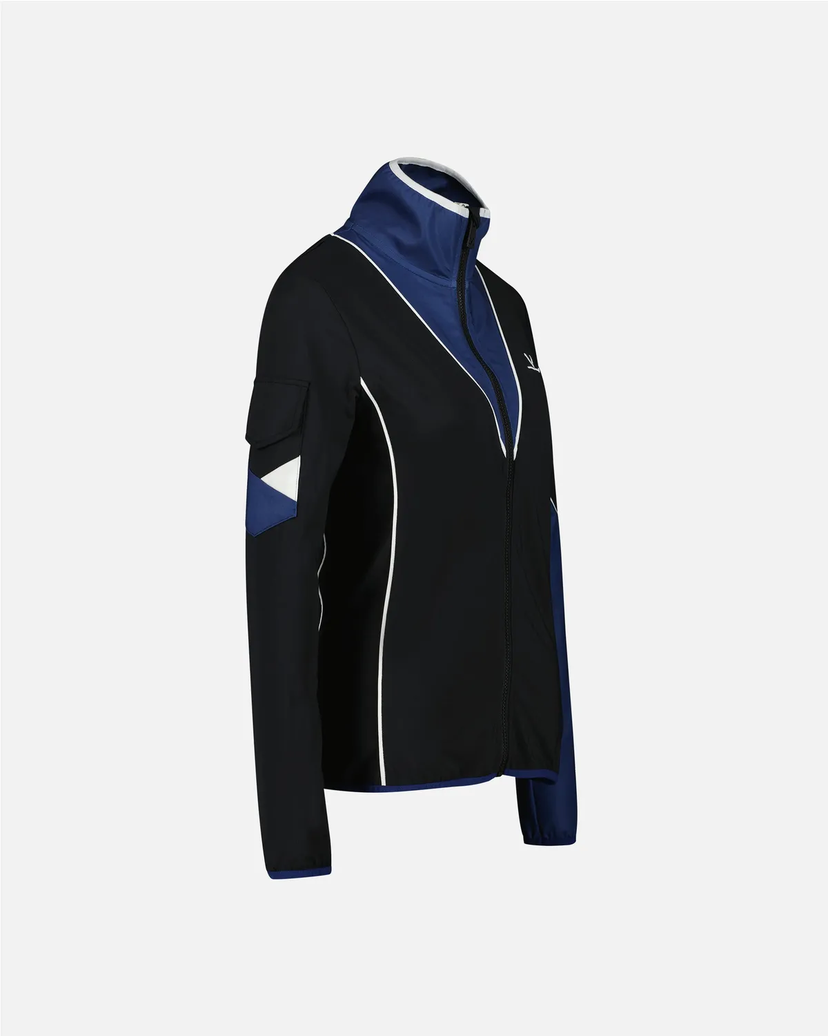 Vuarnet Dora Fleece pile Nero Blu riciclato
