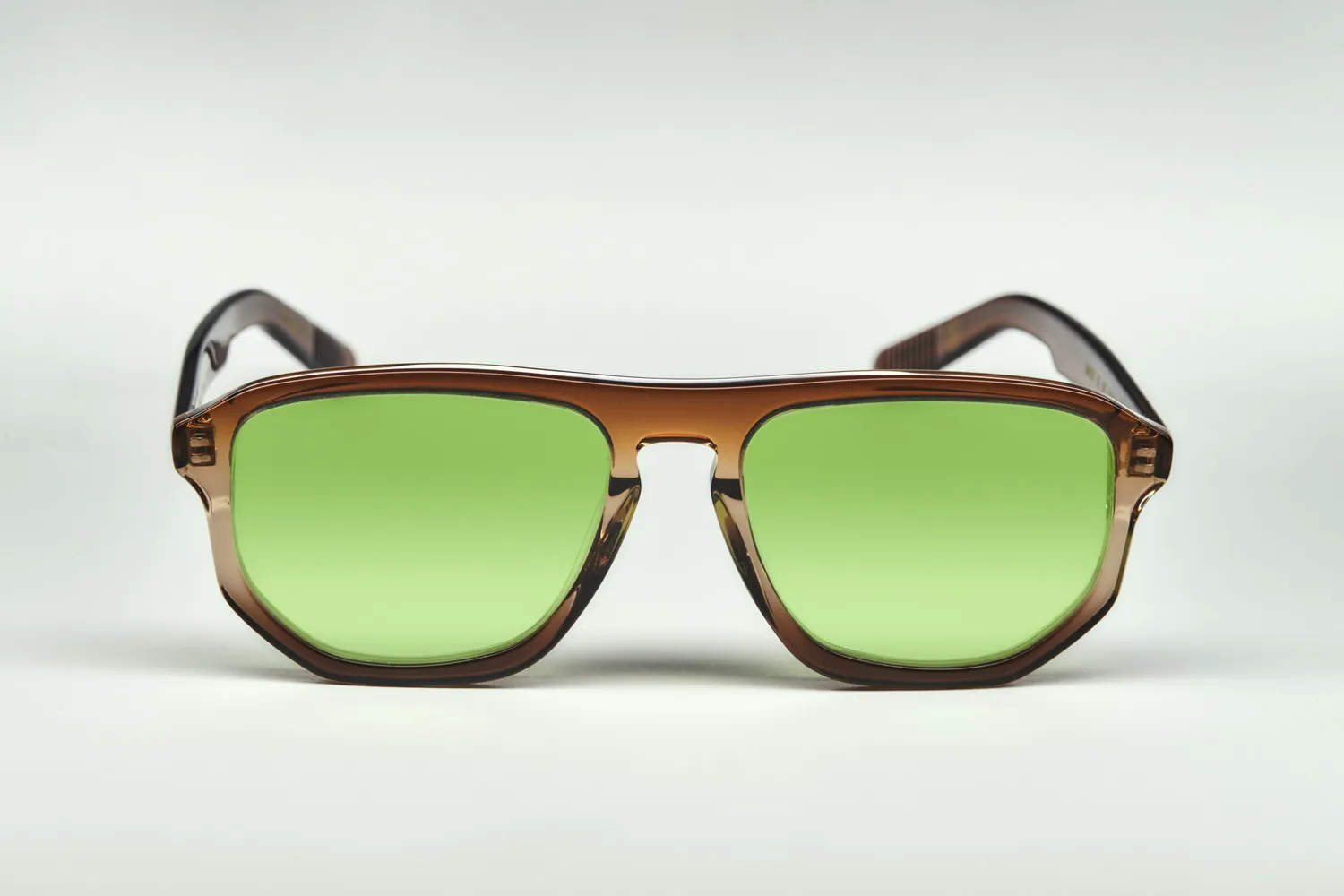 Lesca La Collection Maio XL montatura da vista cognac acetato