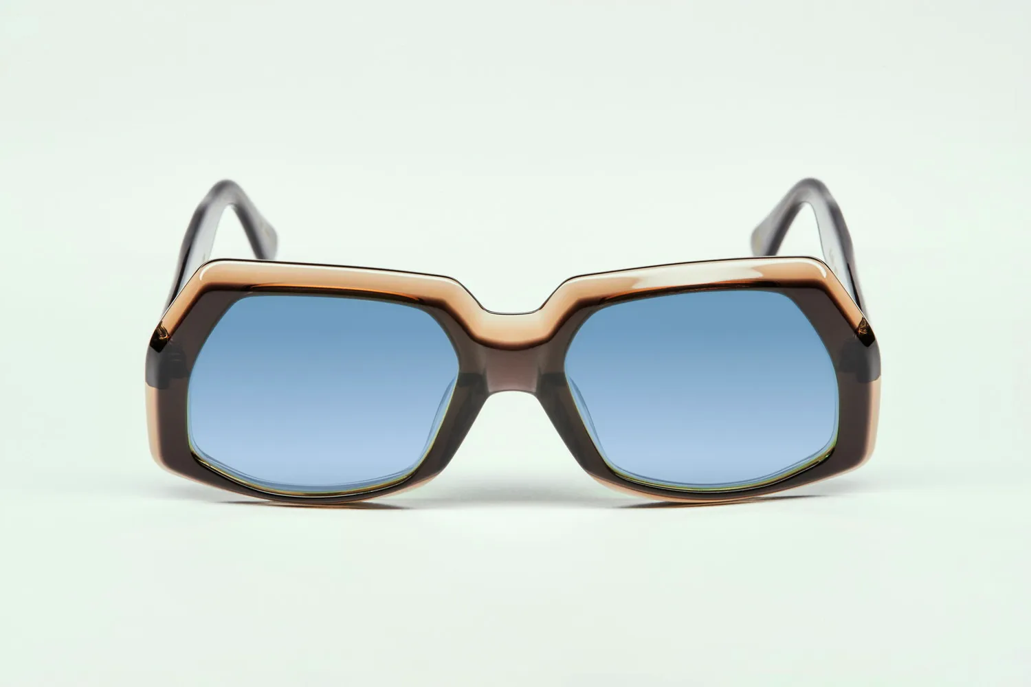 Lesca Klar Brun Creme occhiali acetato anniversario