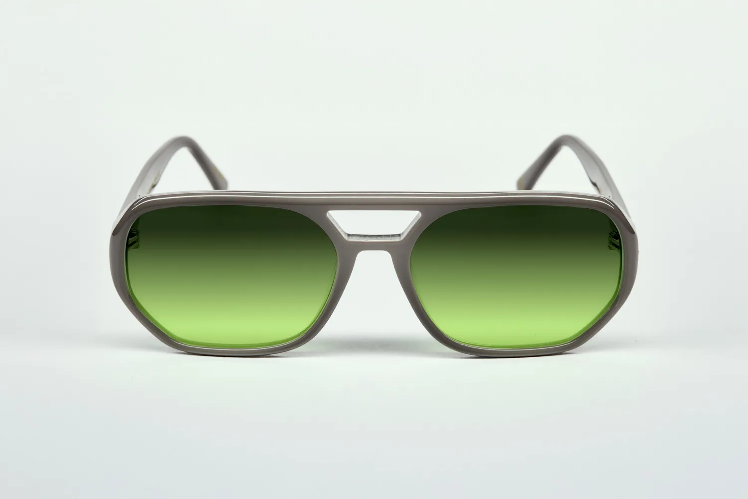 Lesca Collection Fefe montatura grigio Nardo acetato