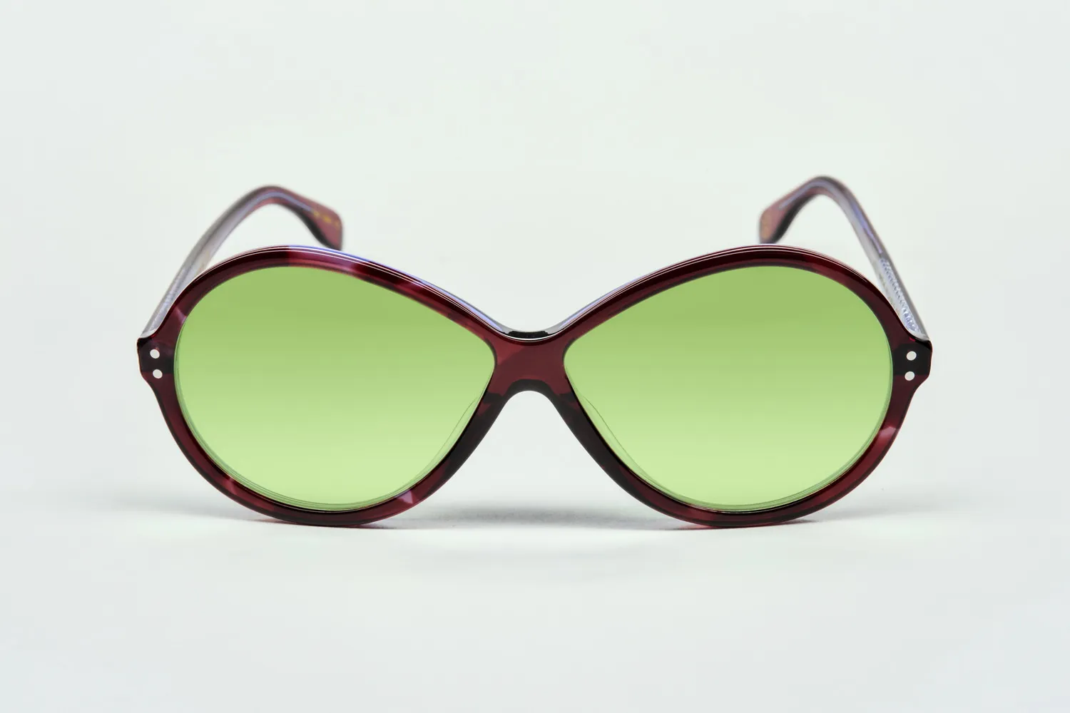 Lesca La Collection Otto montatura Indigo Profond acetato