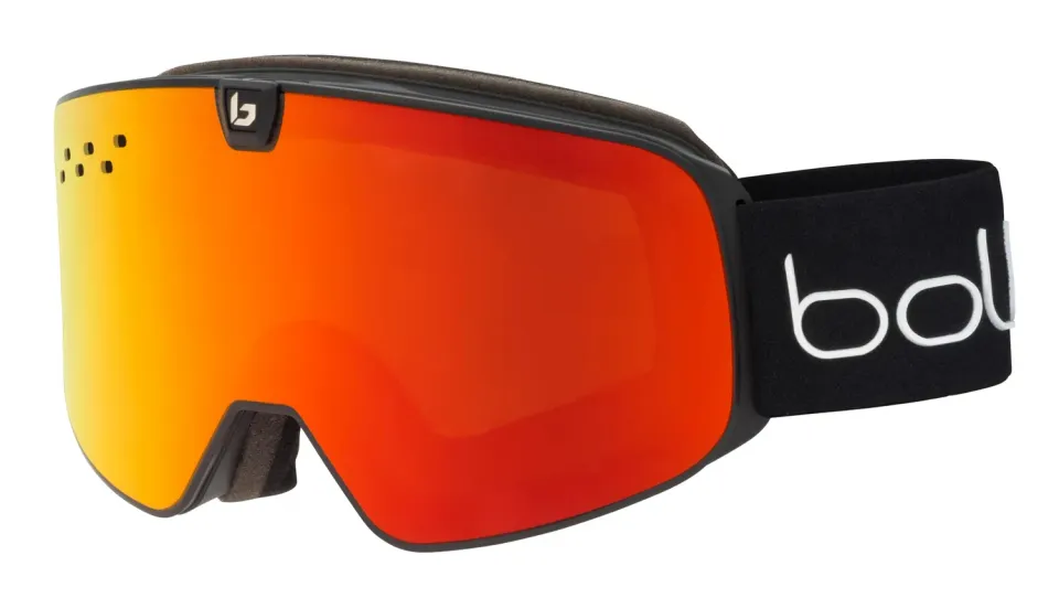 Bollé Nevada Neo maschera sci nero-sunrise cilindrica