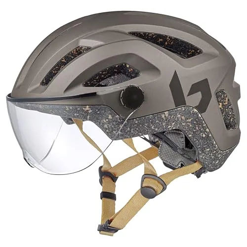 Bollé Eco React Visor casco bici Dark Bronze L con visiera