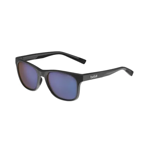 Bollé Esteem Black Matte occhiali da sole marrone blu