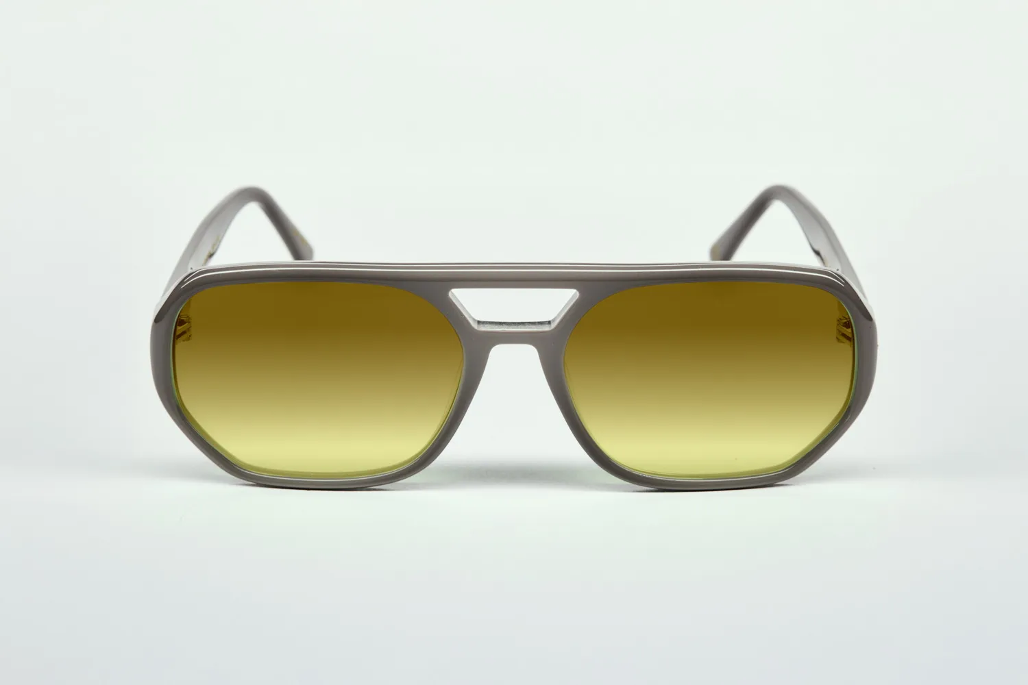 Lesca Collection Fefe montatura grigio Nardo acetato