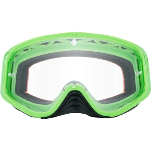 Spy Woot MX maschera moto verde Lexan antigraffio