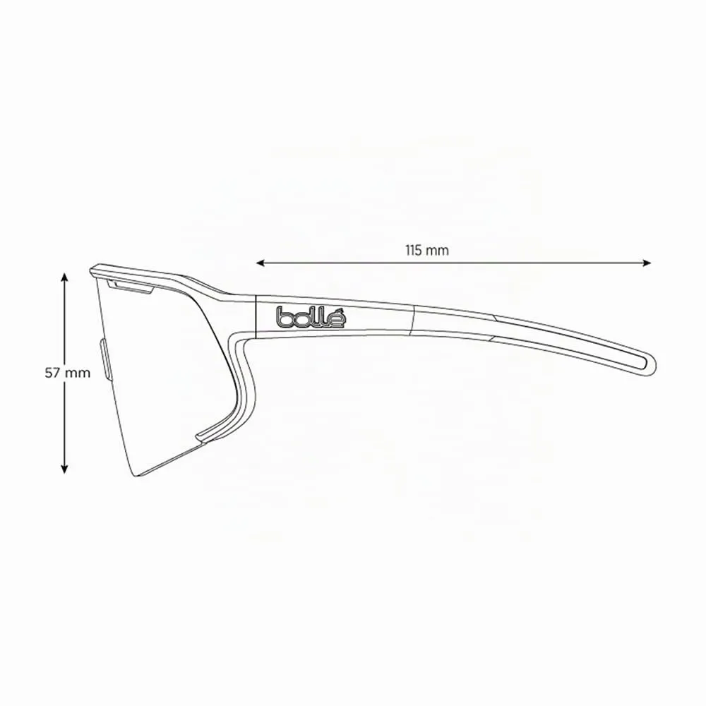 Bollé Speedchaser occhiali ciclismo nero TNS Ice M