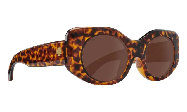 Spy Hangout Occhiale da Sole Marrone Vintage