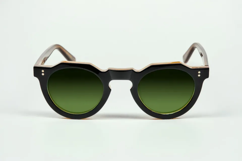 Lesca Black Edition Pica montatura da vista Noir Miel acetato