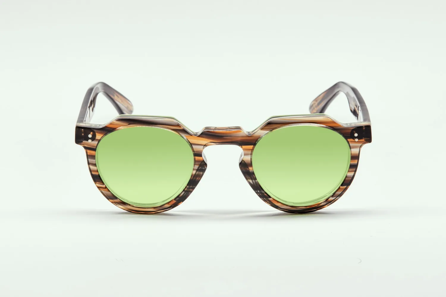 Lesca Upcycling Crown XL 46mm tabacco acetato