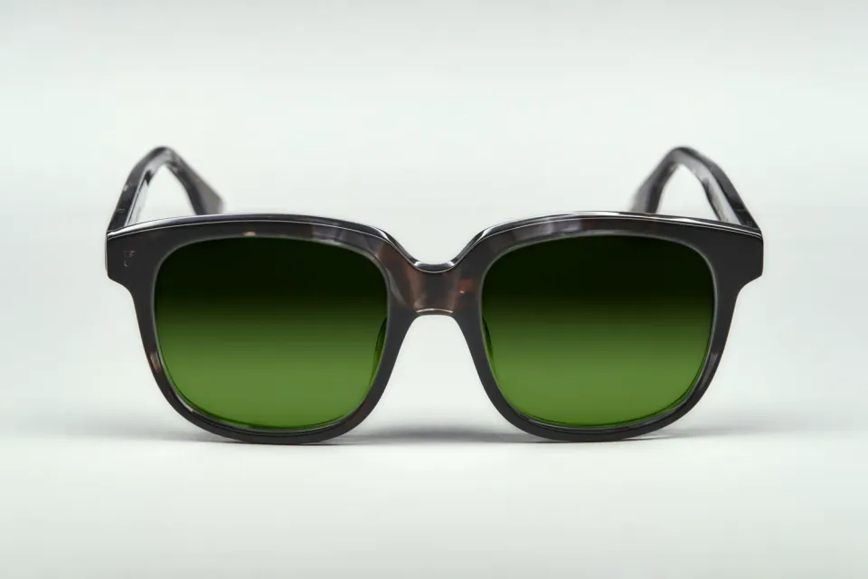 Lesca La Collection Vian montatura da vista Marbré Gris acetato